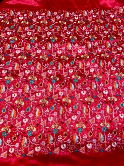 Silk Heavy Multi Thread Embroidary